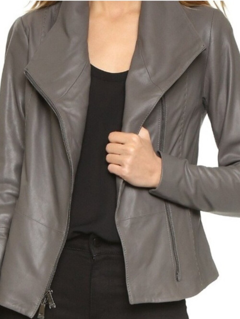 VINCE Leather Jacket